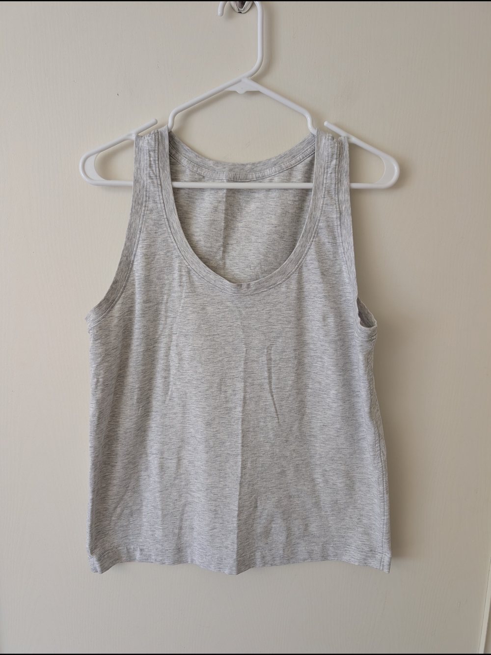 lululemon athletica Womens 12 Gray Tank Top Activewear Athleisure Workout